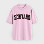 Scotland Tartan Letter T-Shirt