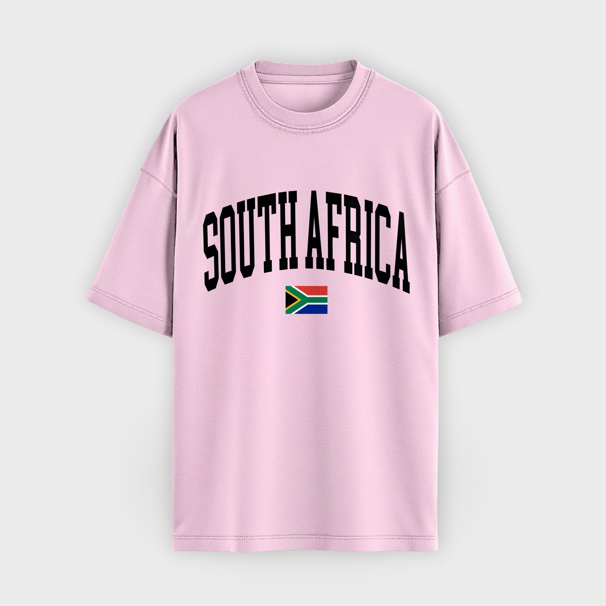 South Africa Collegiate Flag T-Shirt