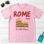 Rome Italy Colosseum La Citta Eterna Graphic T-Shirt