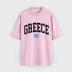 Greece Collegiate Flag T-Shirt