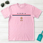 Serbia Flagline T-Shirt