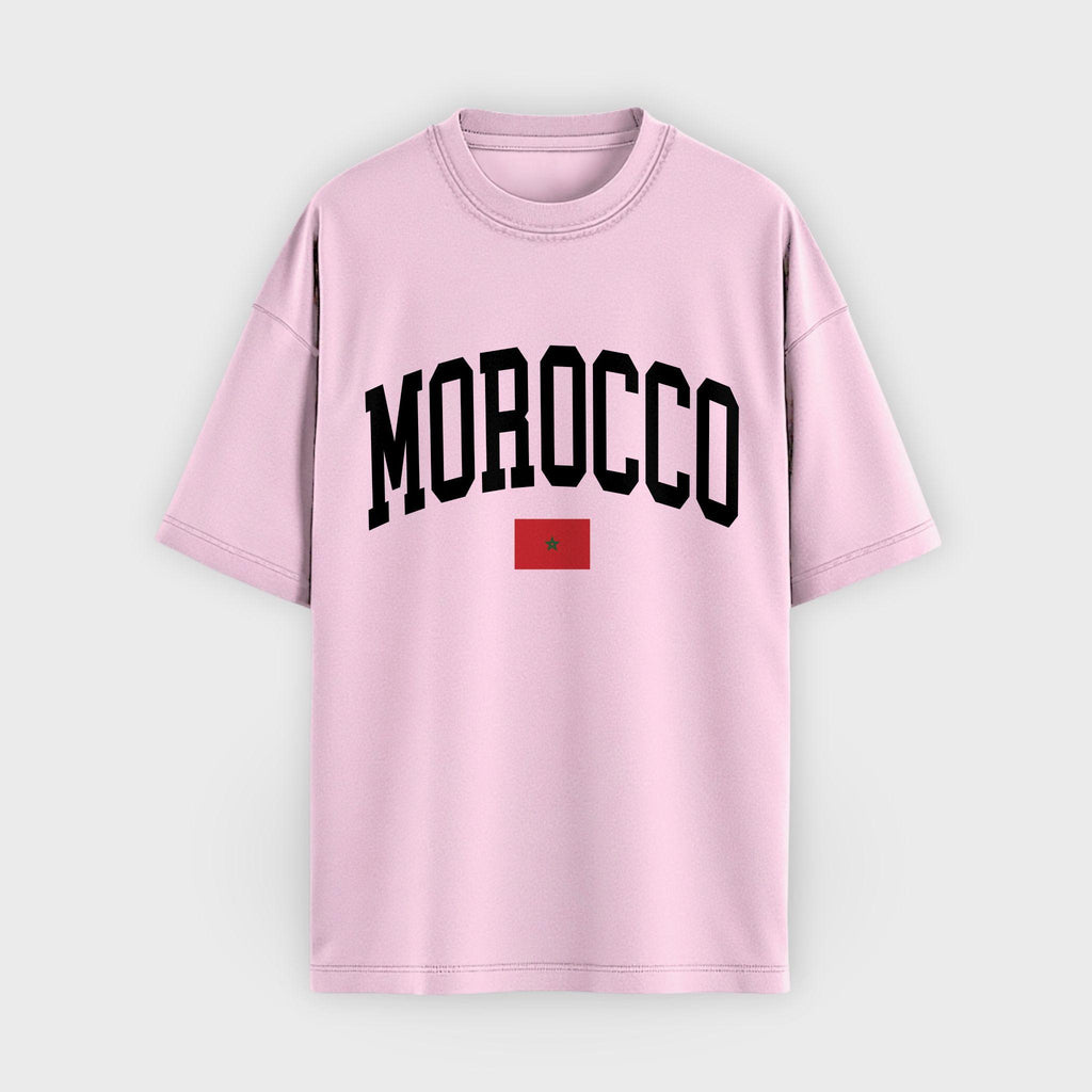 Morocco Collegiate Flag T-Shirt