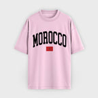 Morocco Collegiate Flag T-Shirt