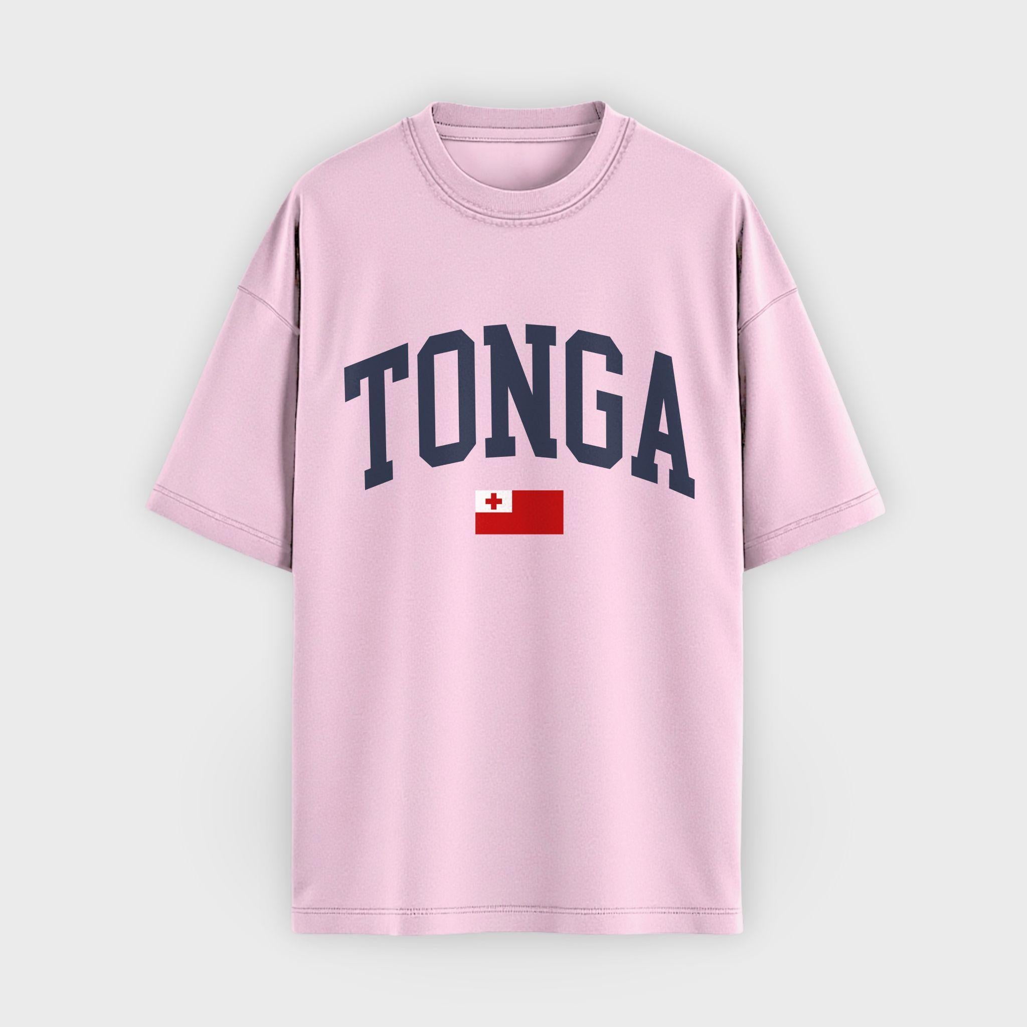 Tonga Collegiate Flag T-Shirt