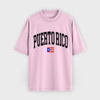 Puerto Rico Collegiate Flag T-Shirt