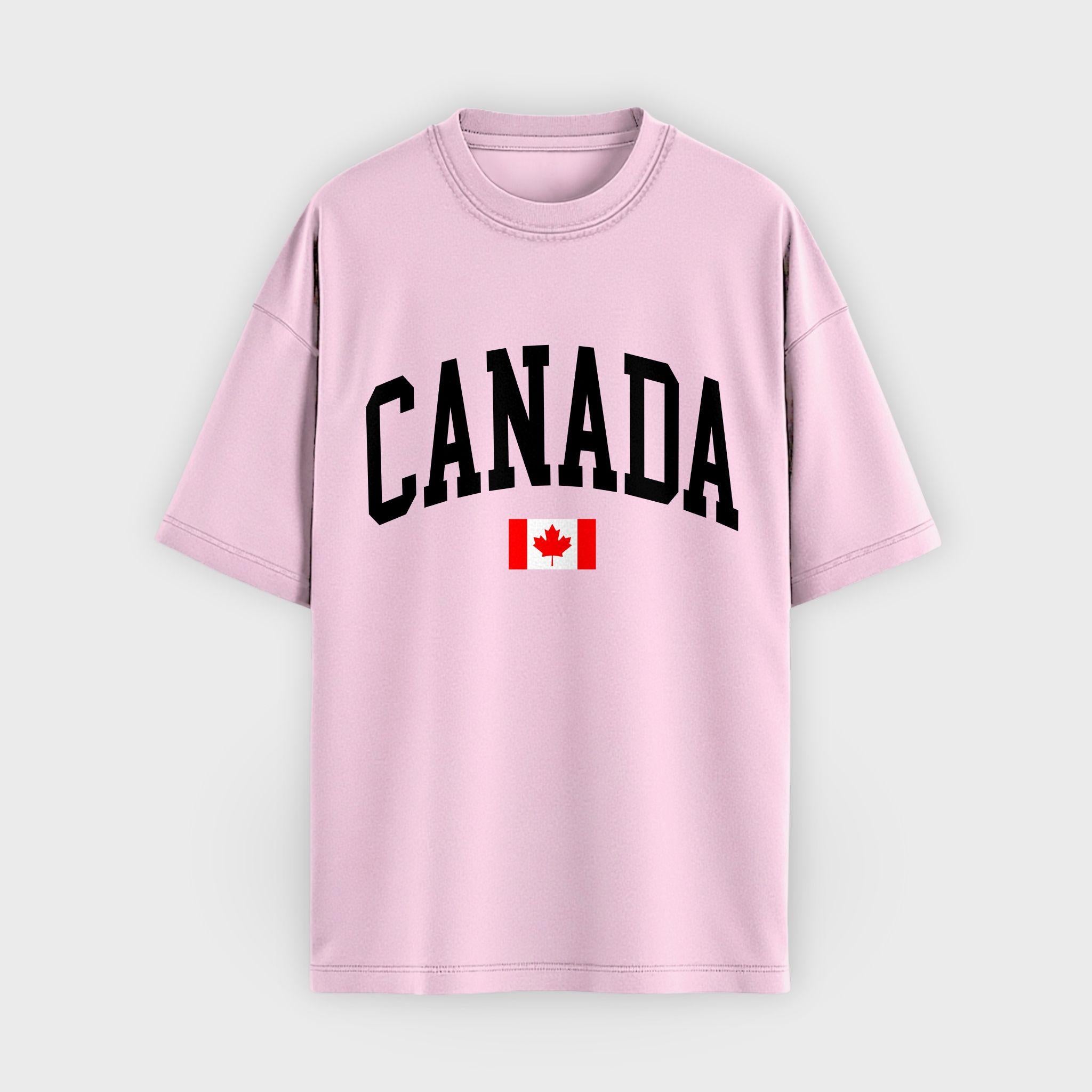 Canada Collegiate Flag T-Shirt