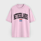 Netherlands Collegiate Flag T-Shirt