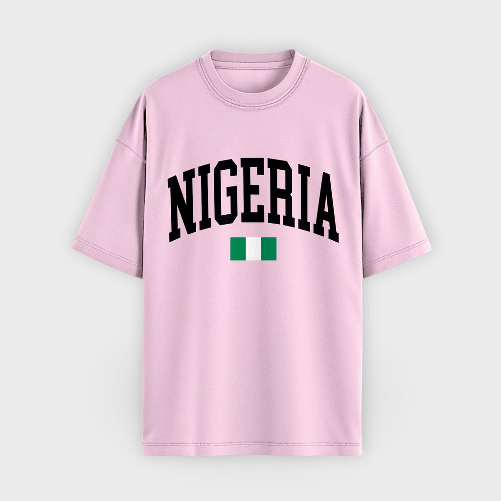 Nigeria Collegiate Flag T-Shirt