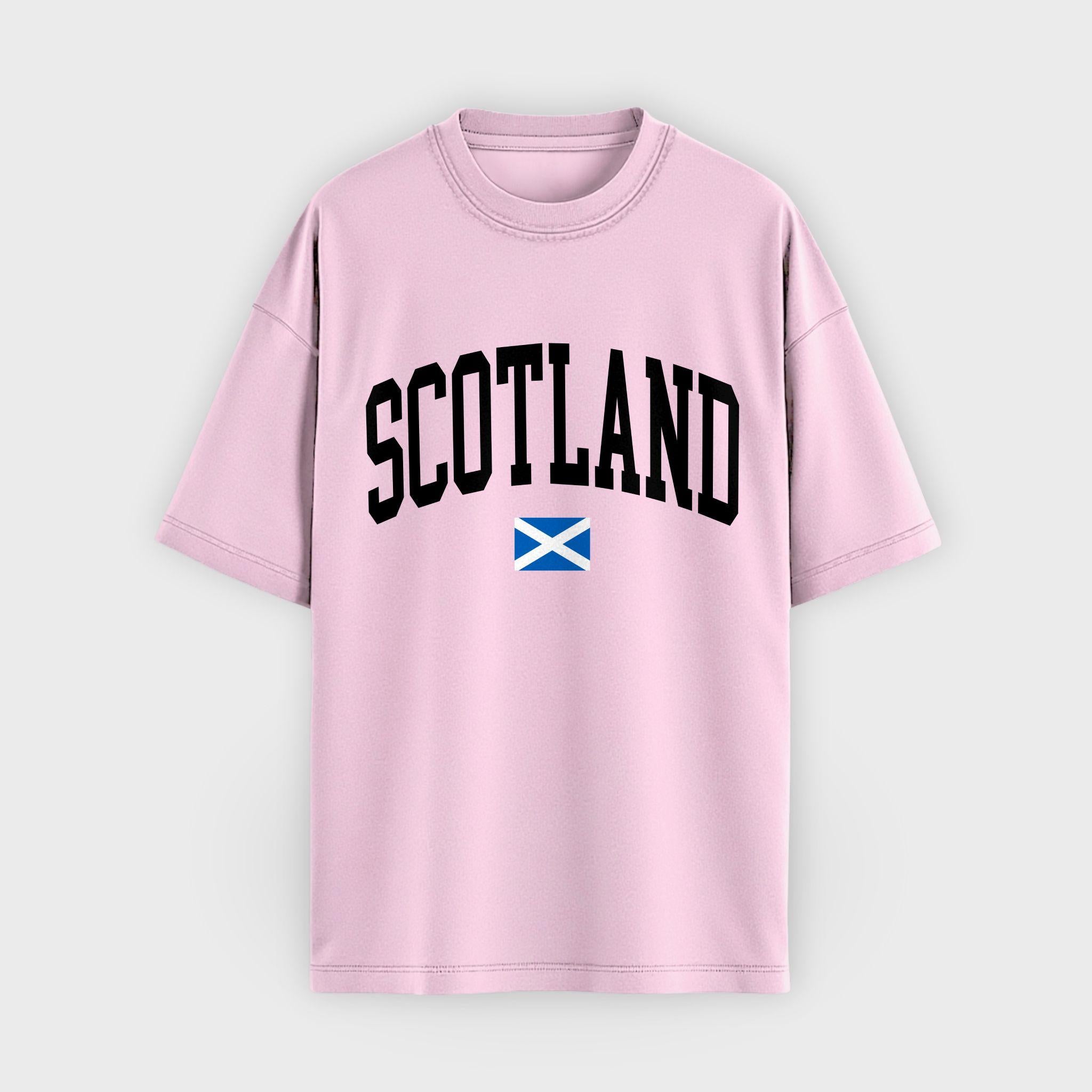 Scotland Collegiate Flag T-Shirt
