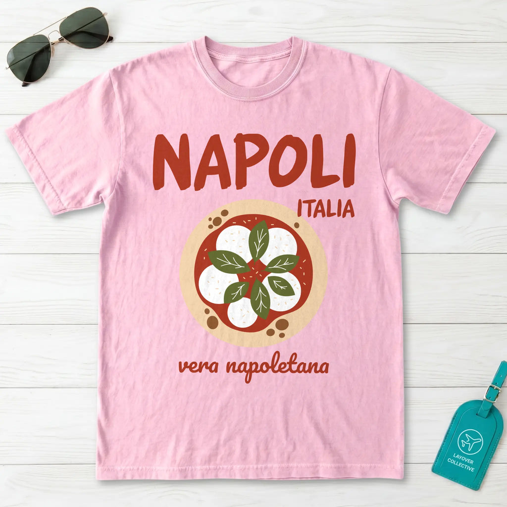 Napoli Italia Vera Napoletana Pizza Graphic T-Shirt