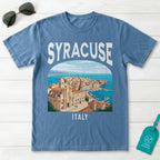 Syracuse Italy Vintage Travel Poster T-Shirt