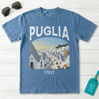 Puglia Italy Vintage Travel Poster T-Shirt