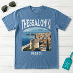 Thessalonki Greece Vintage Travel Poster T-Shirt