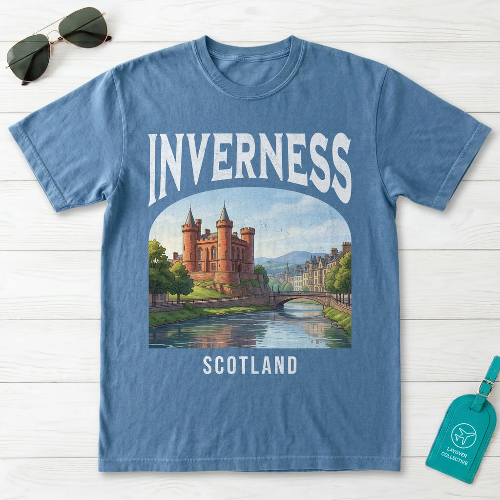 Inverness Vintage Poster Scotland T-Shirt