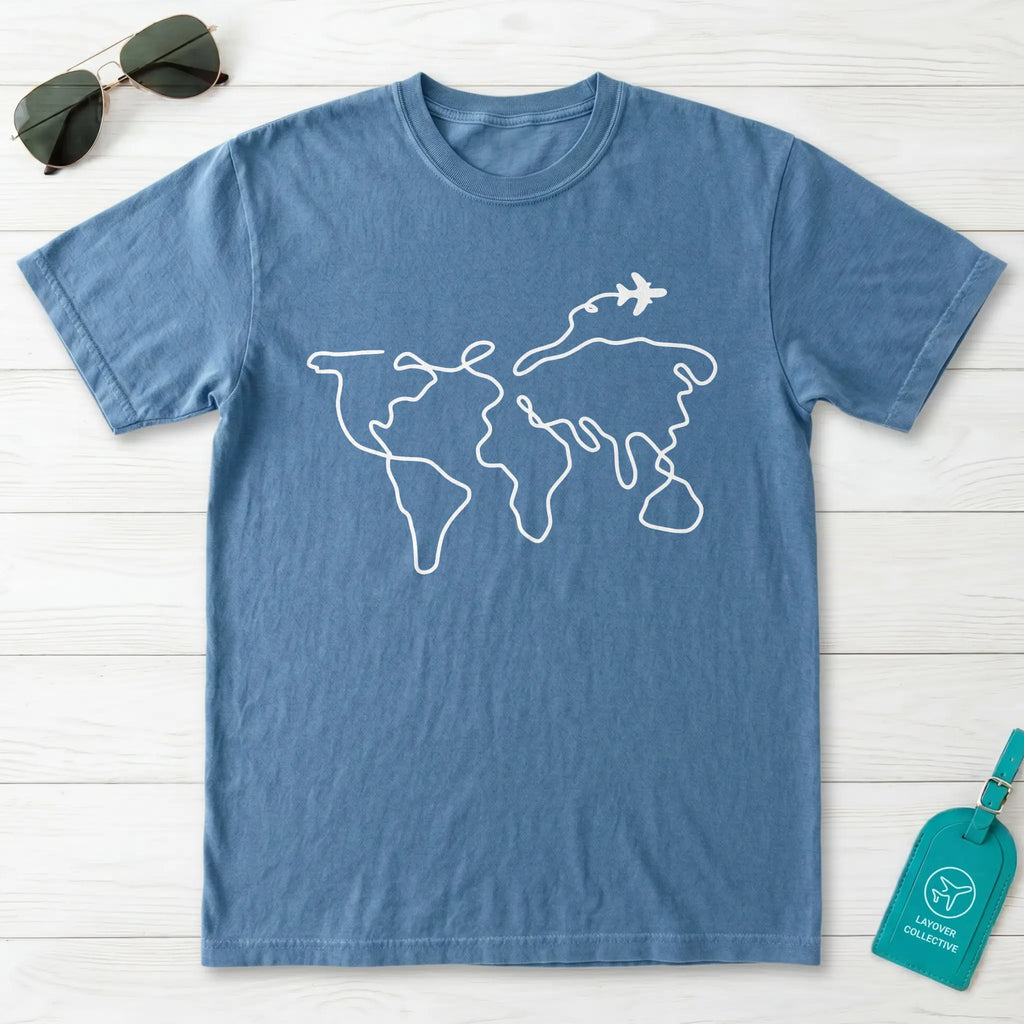 World Map T-Shirt