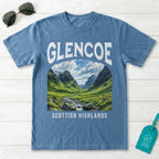 Glencoe Vintage Poster Scotland T-Shirt