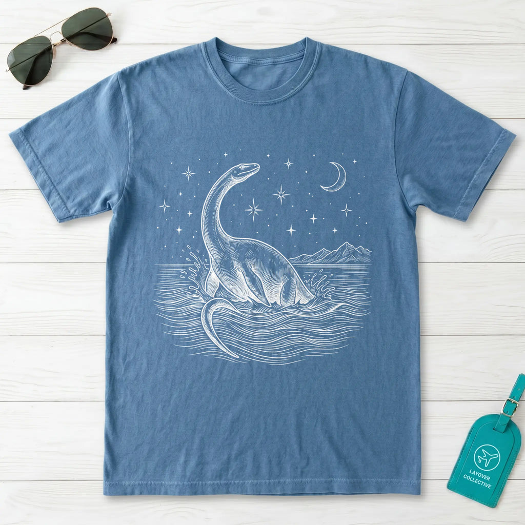 Celestial Loch Ness Monster T-Shirt