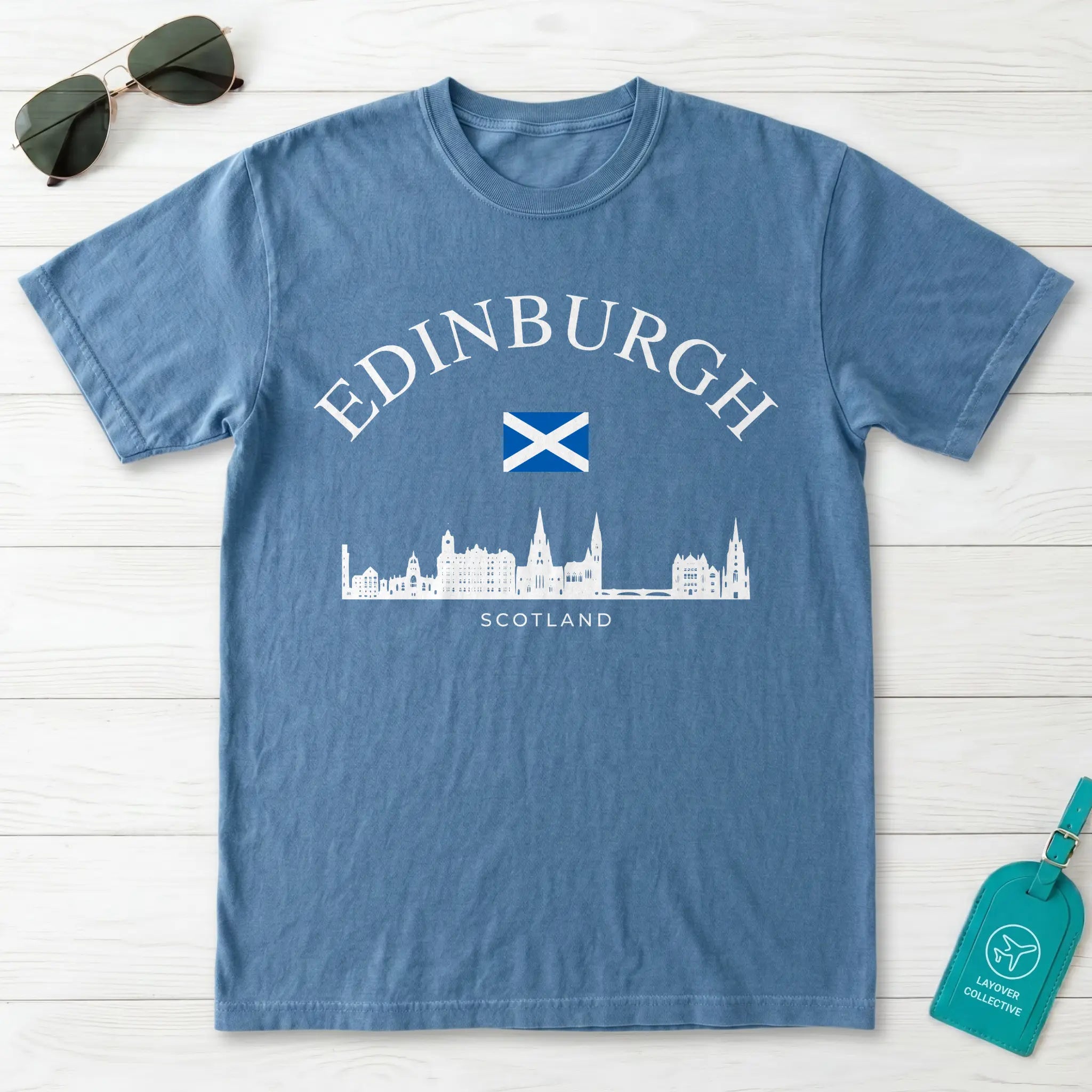 Edinburgh Skyline T-Shirt