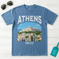 Athens Greece Vintage Travel Poster T-Shirt