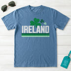 Ireland Retro Shamrock Stripe T-Shirt