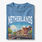 Netherlands Vintage Travel Poster T-Shirt