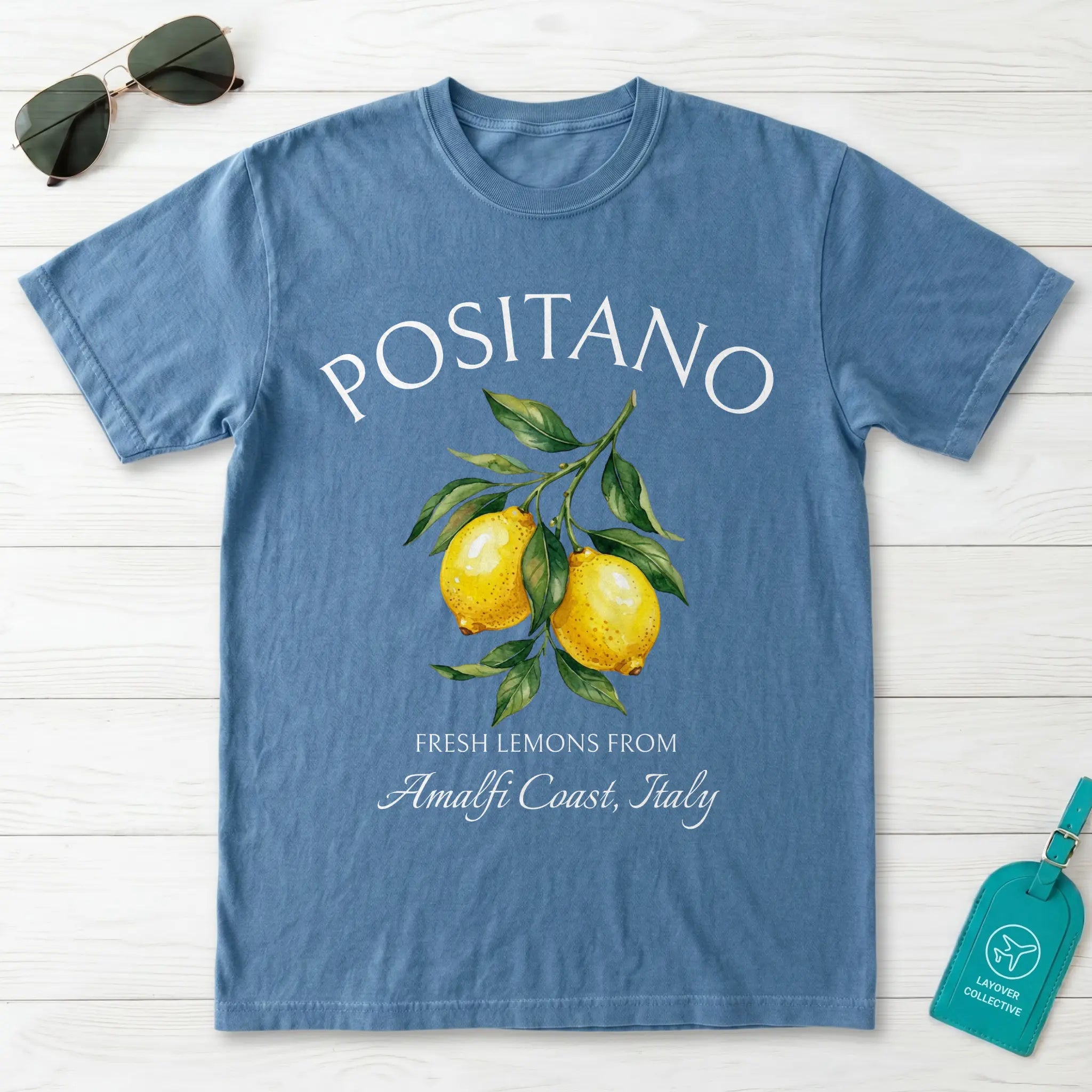 Positano Lemons Italy T-Shirt