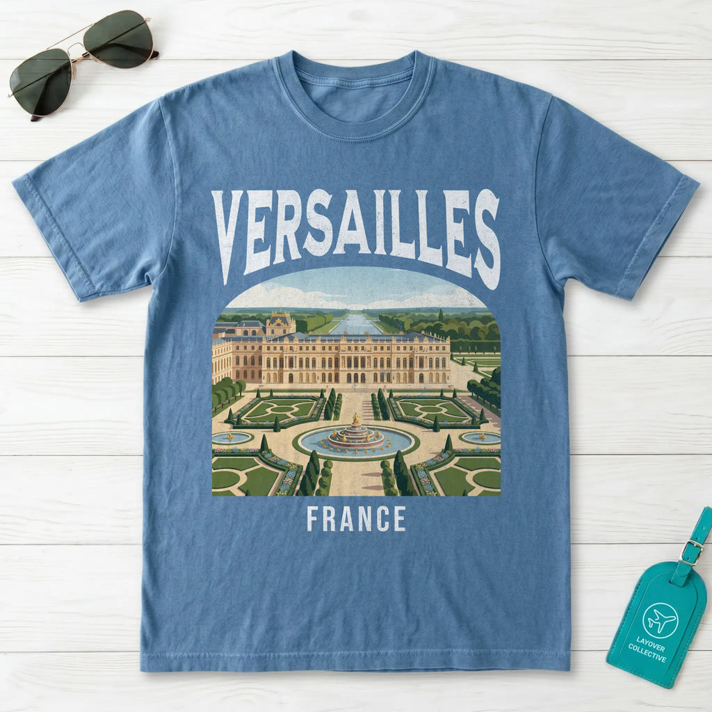 Versailles France Vintage Travel Poster T-Shirt