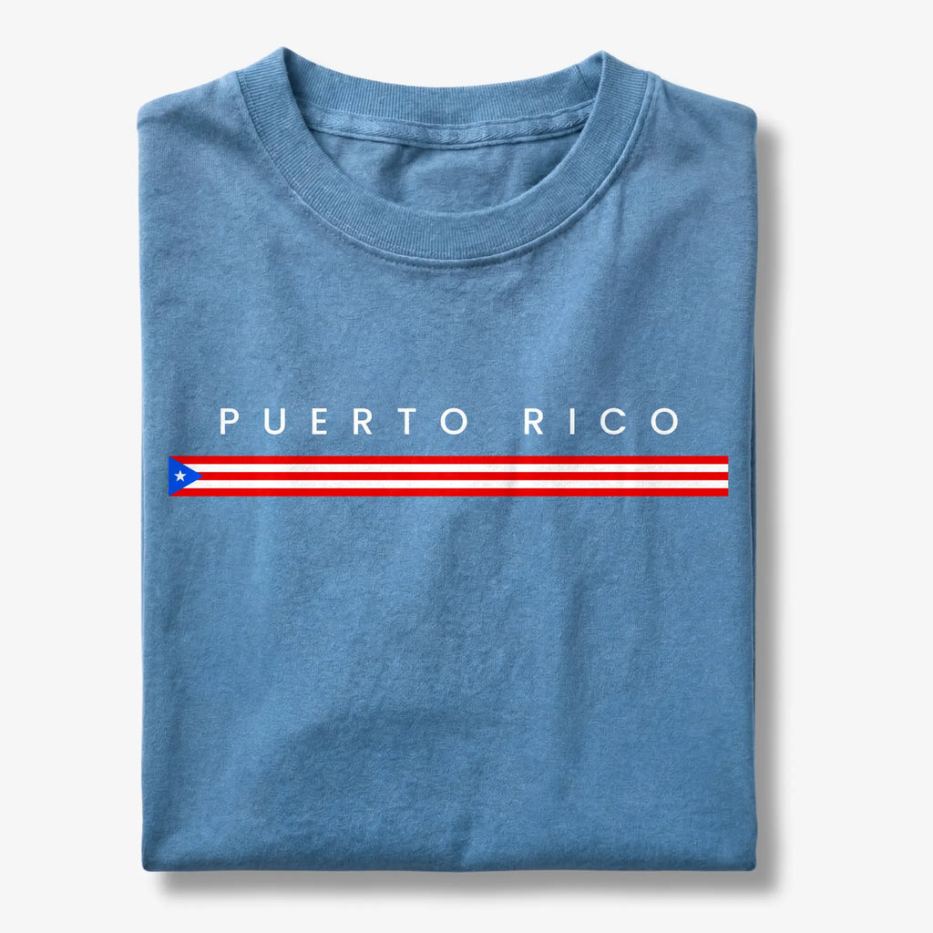 Puerto Rico Flagline T-Shirt