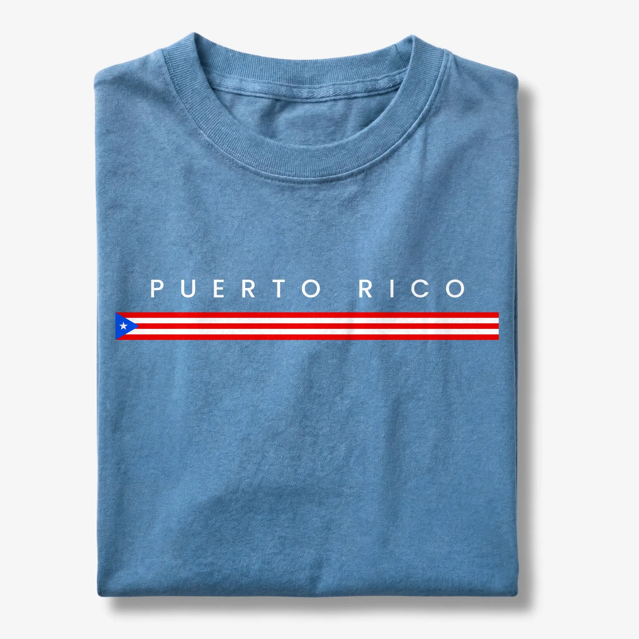 Puerto Rico Flagline T-Shirt