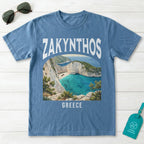 Zakynthos Greece Vintage Travel Poster T-Shirt