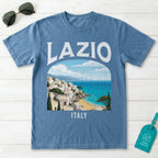 Lazio Italy Vintage Travel Poster T-Shirt