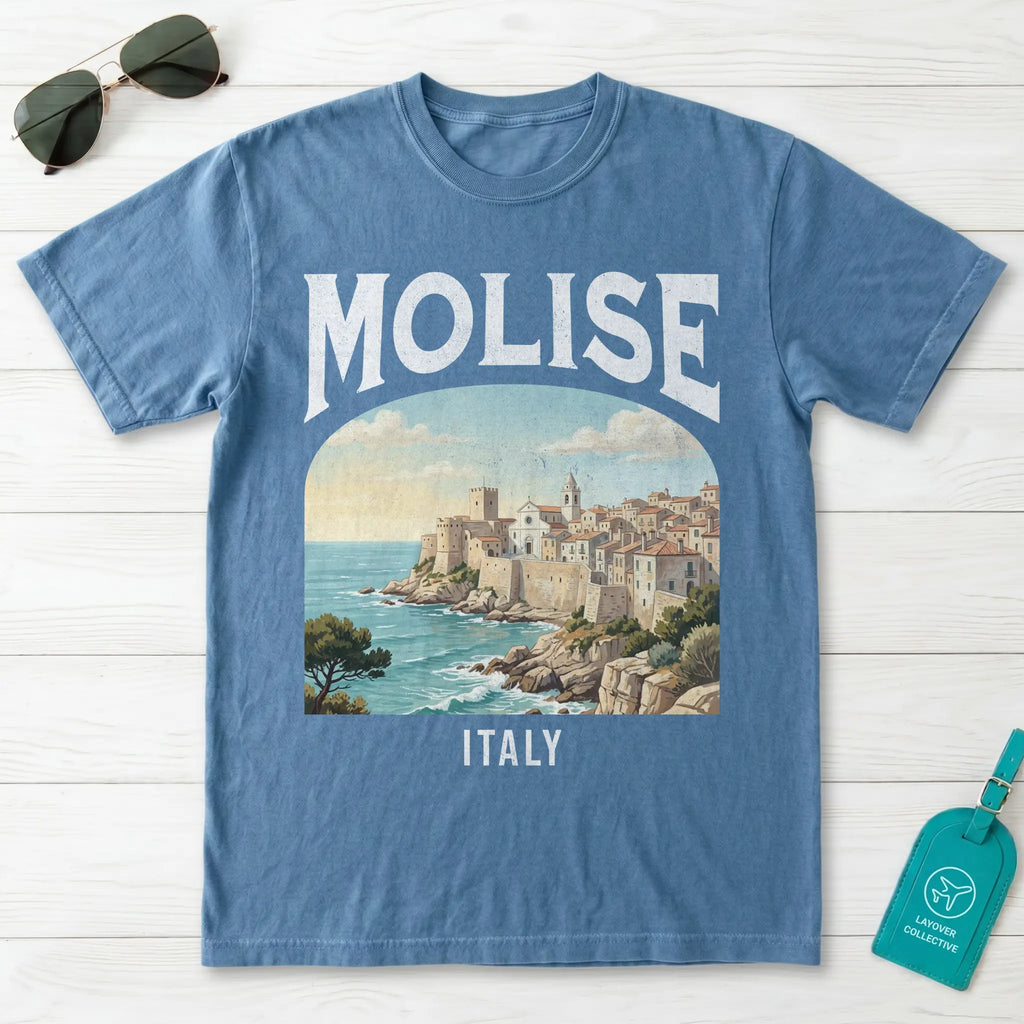 Molise Italy Vintage Travel Poster T-Shirt