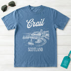 Crail Scotland Line Art T-Shirt