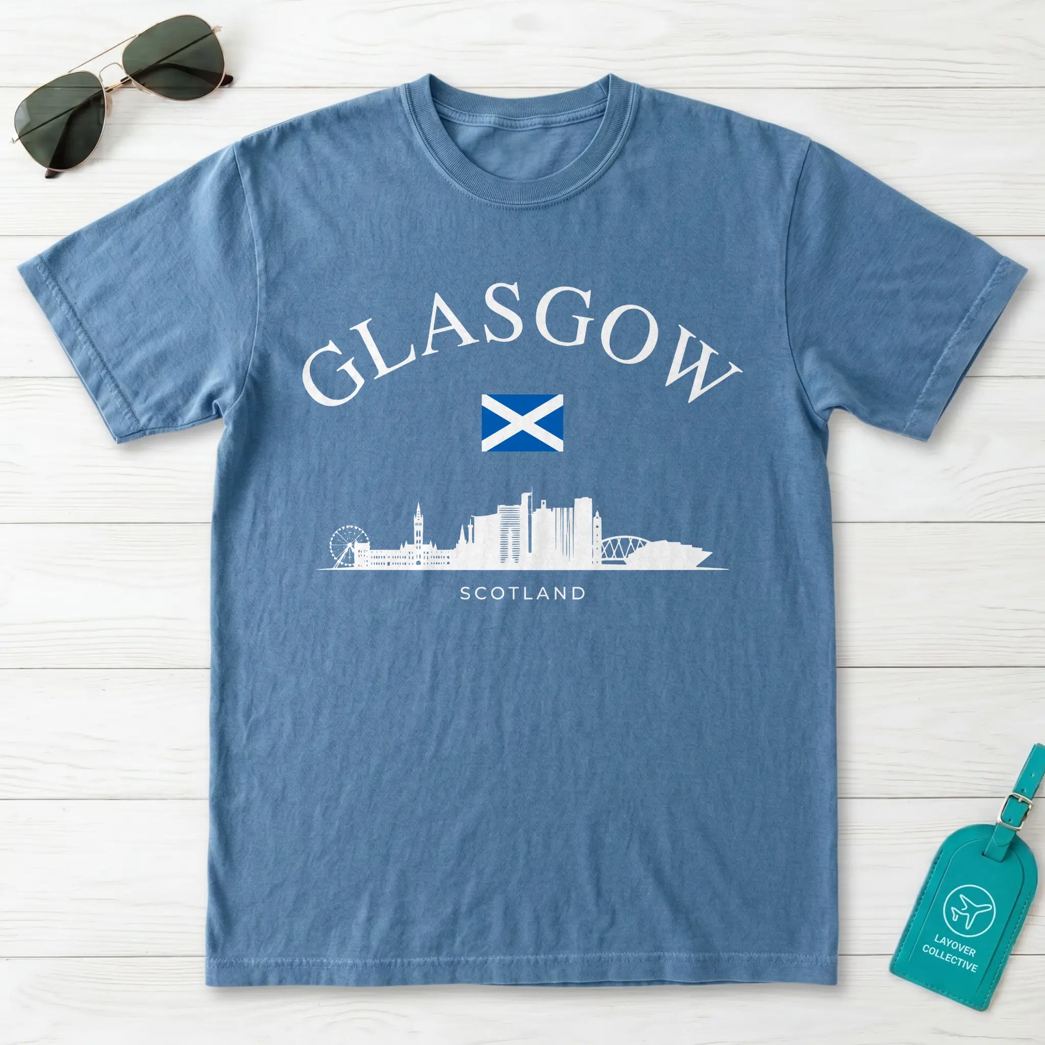 Glasgow Skyline T-Shirt