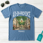 Aix En Provence France Vintage Travel Poster T-Shirt