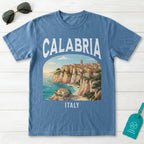 Calabria Italy Vintage Travel Poster T-Shirt