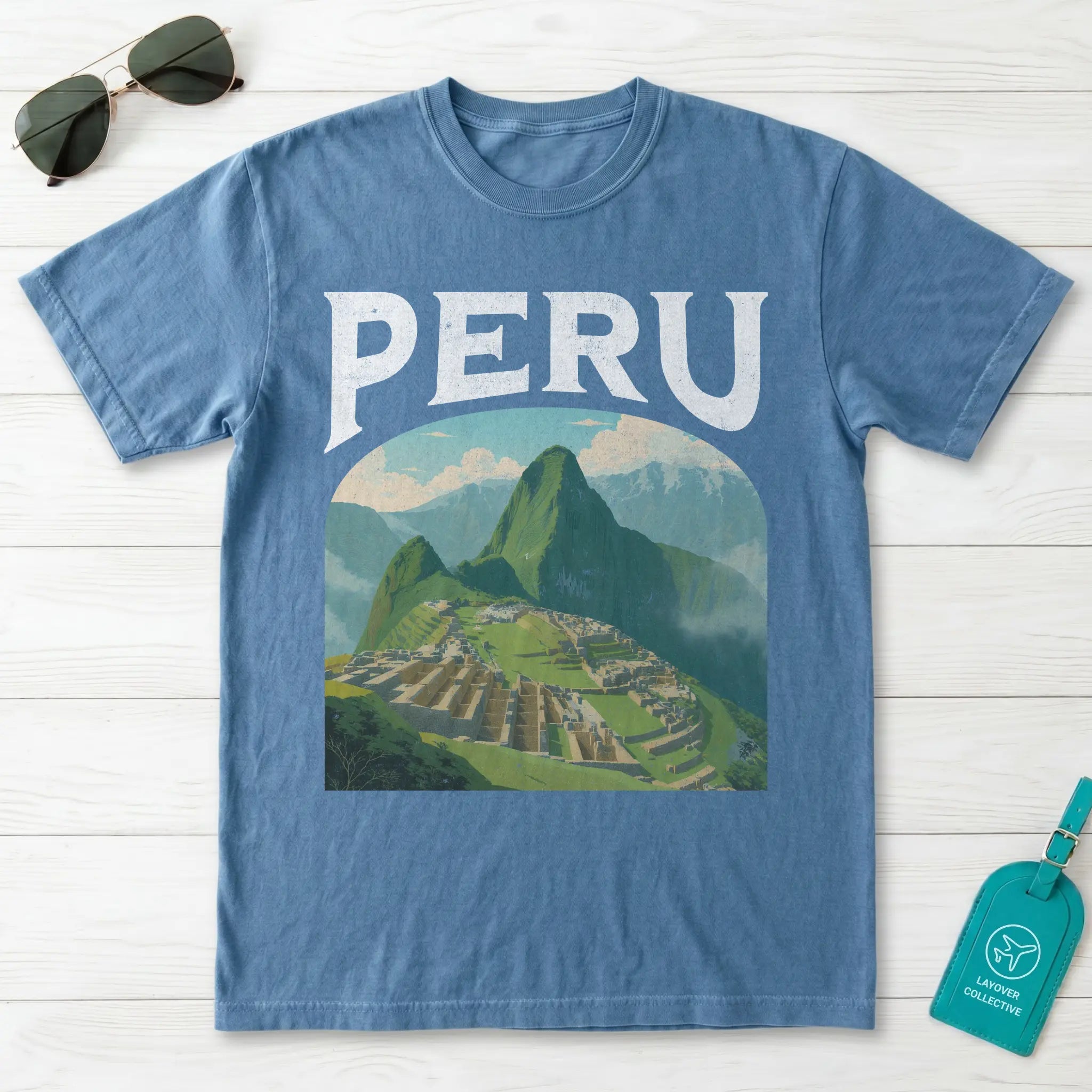 Peru Vintage Travel Poster T-Shirt