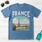 France Vintage Travel Poster T-Shirt