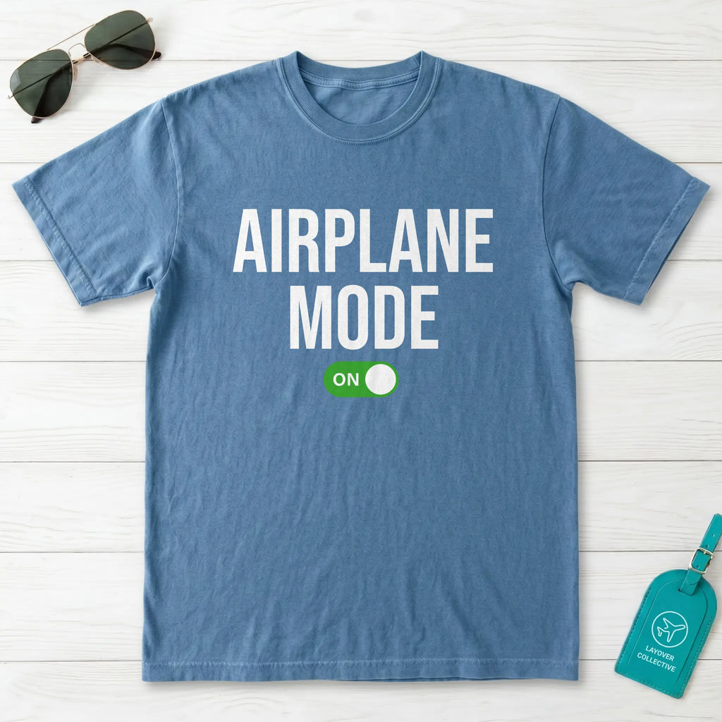Airplane Mode On T-Shirt