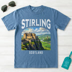Stirling Vintage Poster Scotland T-Shirt