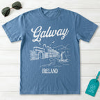 Galway Ireland Line Art T-Shirt
