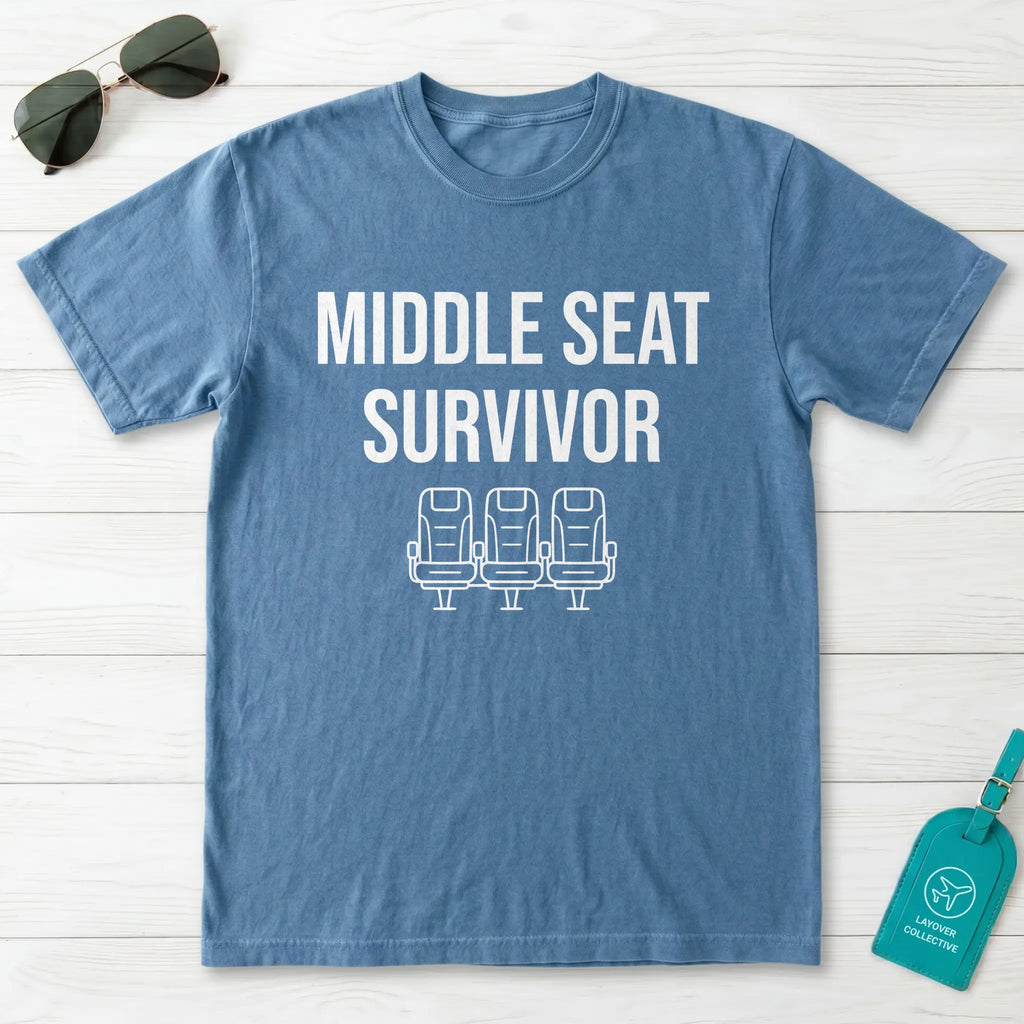 Middle Seat Survivor T-Shirt