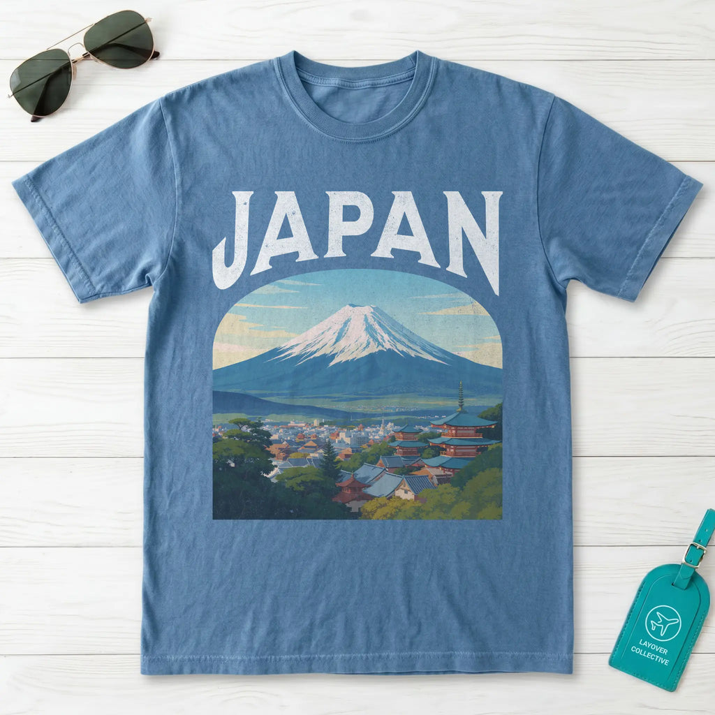Japan Vintage Travel Poster T-Shirt