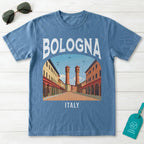 Bologna Italy Vintage Travel Poster T-Shirt