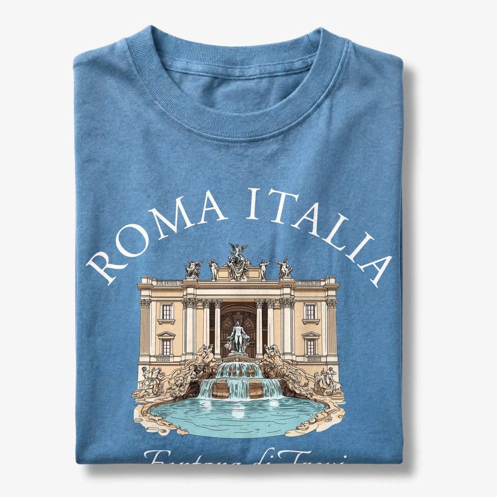 Rome Italy Trevi Fountain T-Shirt
