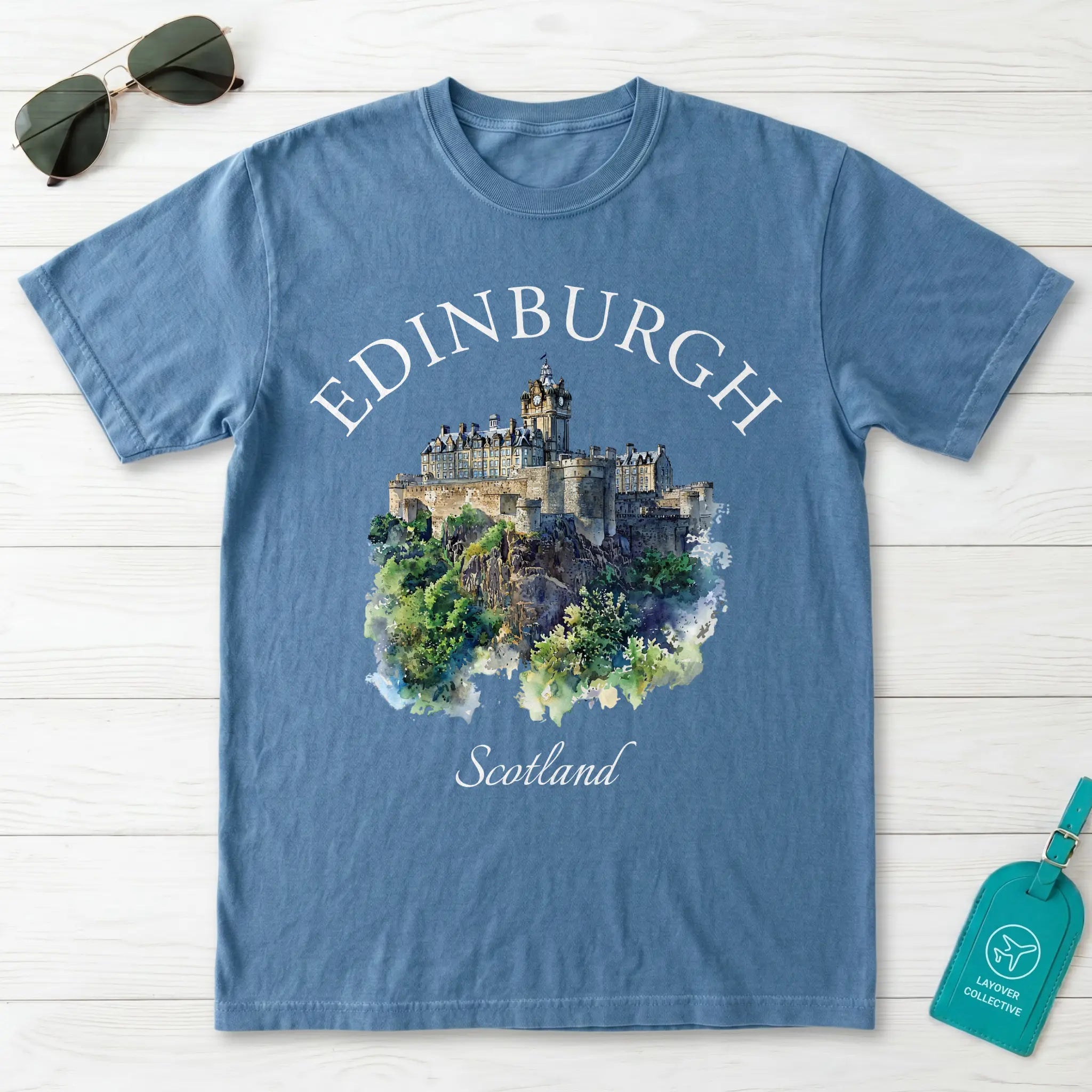 Edinburgh Castle Scotland T-Shirt