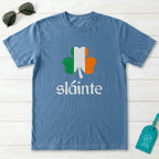 Sláinte Shamrock Flag T-Shirt