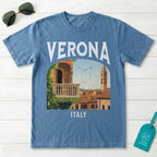 Verona Italy Vintage Travel Poster T-Shirt