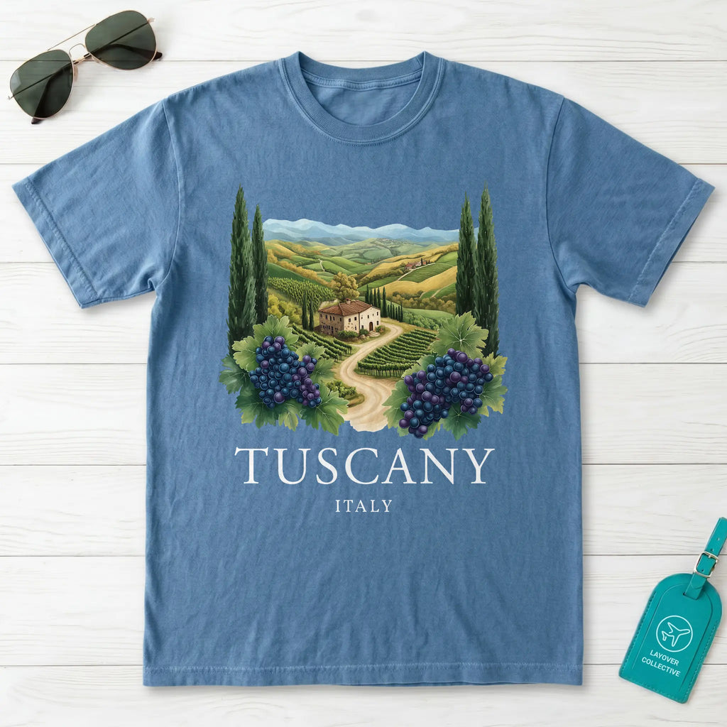 Tuscany Italy Vineyard T-Shirt