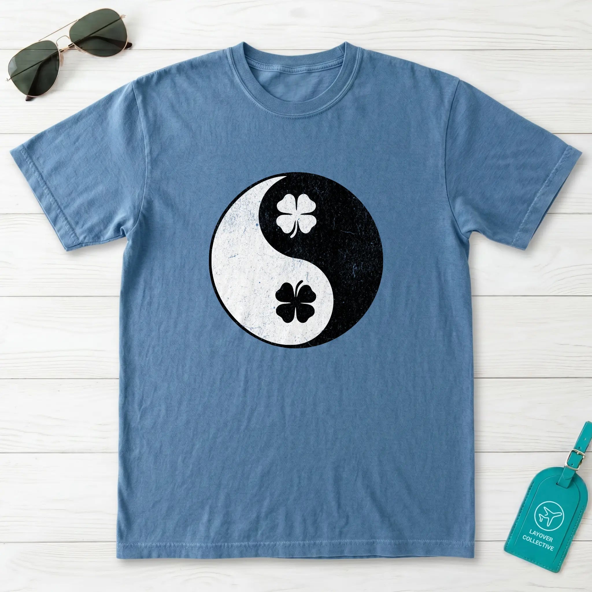 Yin Yang Shamrock T-Shirt